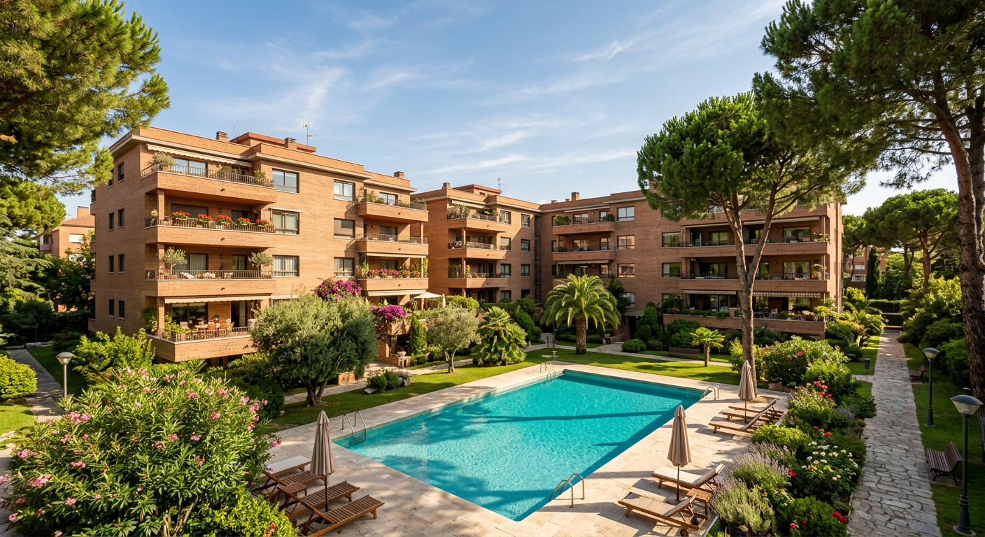 Vivienda en urbanización con piscina en Calle de Mar de Kara